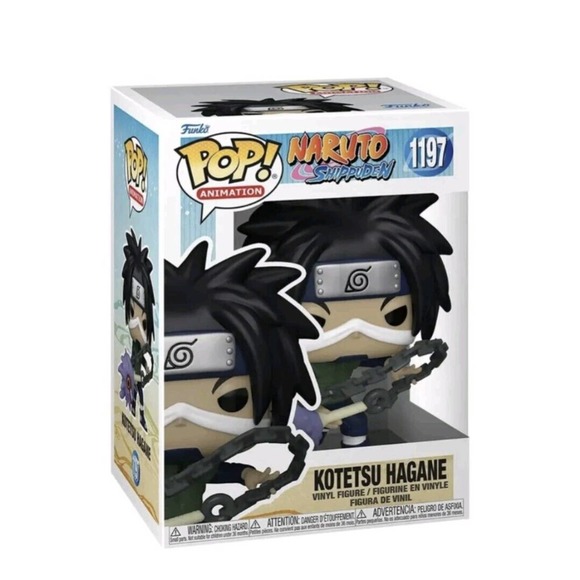 Funko Animation Naruto Shippuden Kotetsu Hagane Vinyl Figure (#1197) - Picture 1 of 2